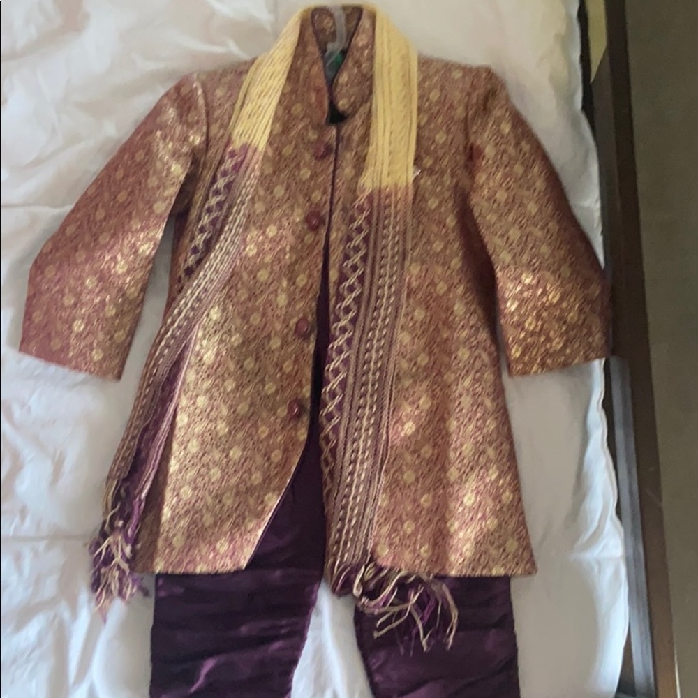 Young boys Indian outfit.